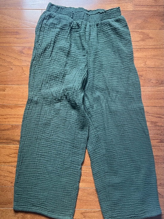 Jessica Simpson Pants - Jessica Simpson Olive Green Gauze Lounge Pants